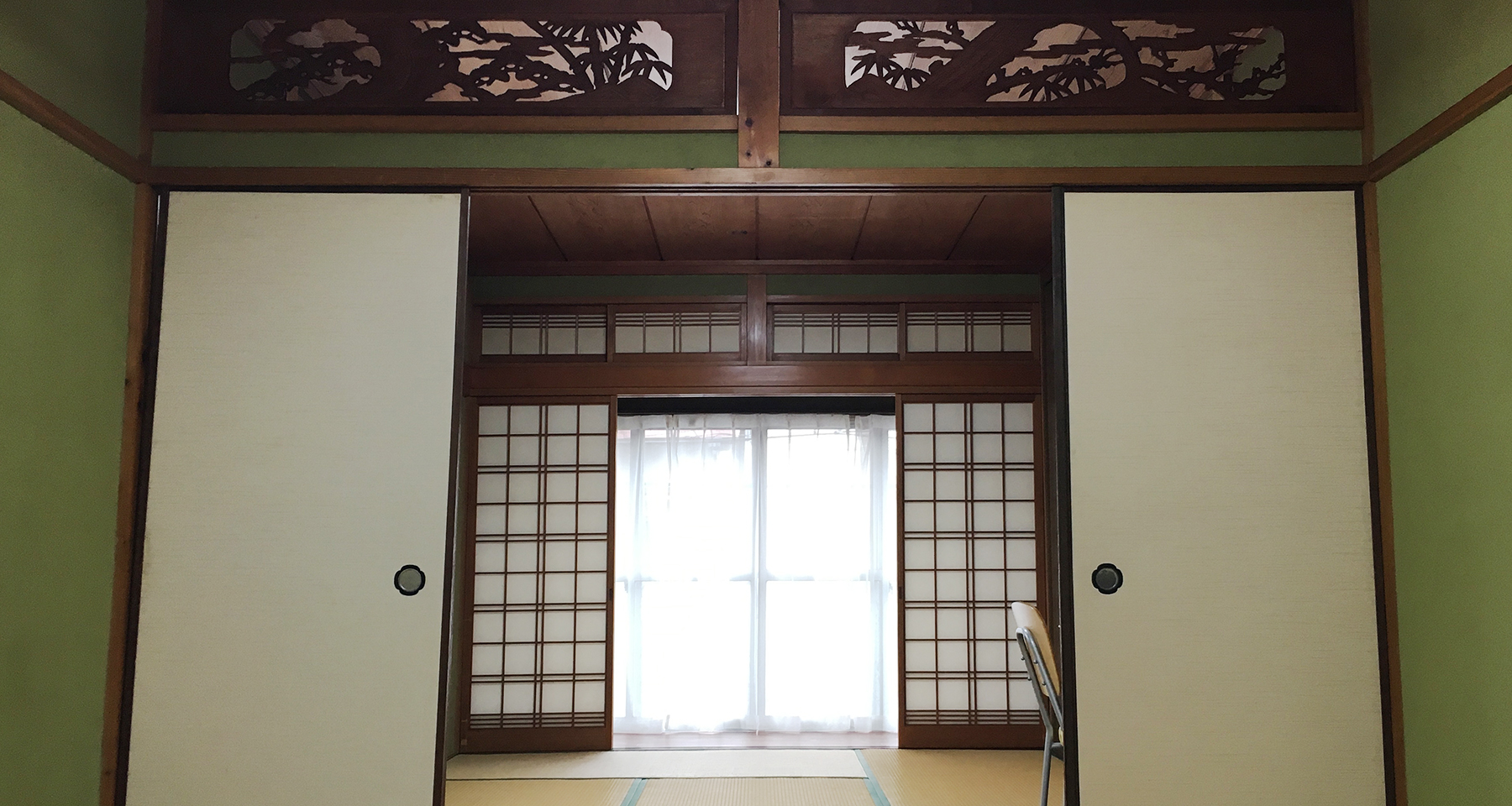 Japanese style room in Share House Fuse